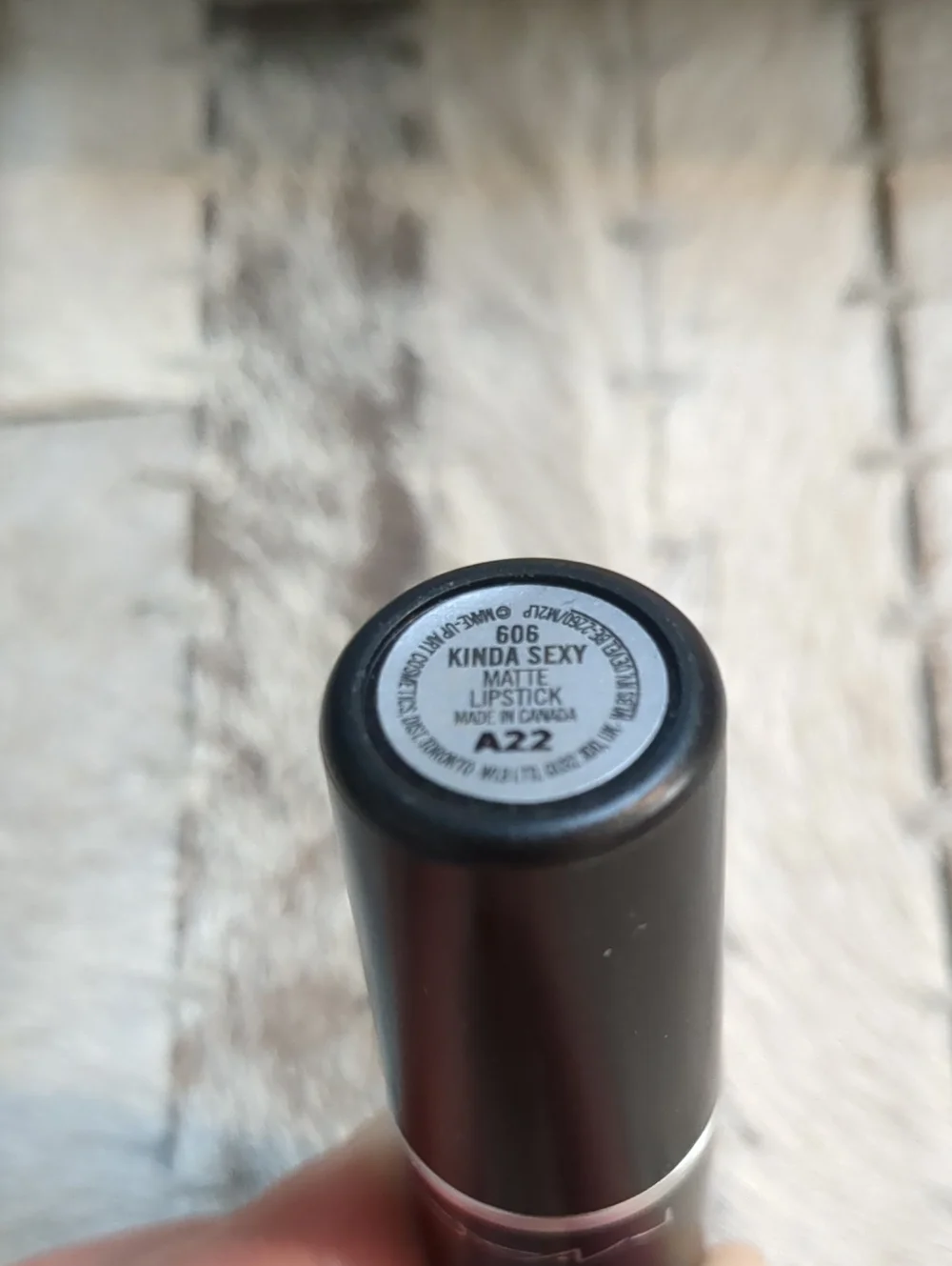 MAC Cosmetics 606 Kinda Sexy Matte Lipstick Like New